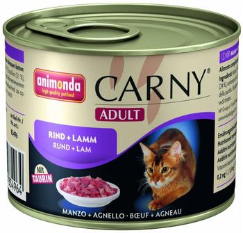 ANIMONDA PETFOOD Animonda Carny Adult Rind + Lamm 200g