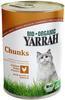 Sparpaket Yarrah Bio Chunks 12 x 405 g - Bio Huhn mit Bio Brennnesseln & Bio...