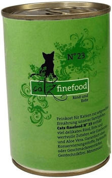 Catz finefood No.23 Rind & Ente 6x 400g