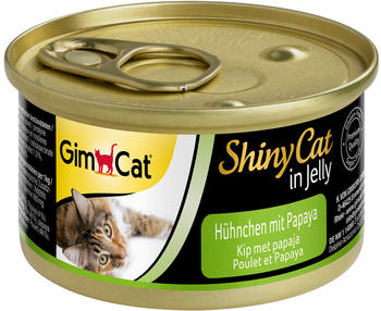 GimCat Shiny Cat Hühnchen mit Papaya 70g