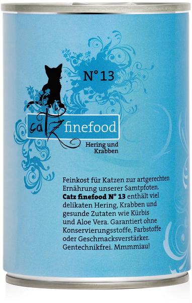 catz finefood Classic N° 13 Hering & Krabben 400g