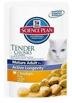 Hill's Science Plan Mature Adult Katze Nassfutter Huhn 85g