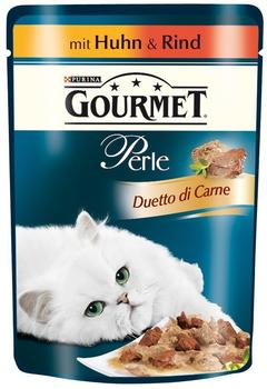 Gourmet Perle mit Huhn und Rind 24x85g