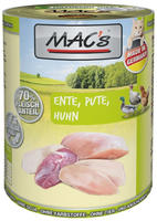 MAC's - Cat - Ente, Pute & Huhn | 6 x 400 g, Grundpreis: &euro; 4,42 / kg