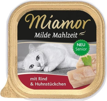Miamor Milde Mahlzeit Senior Rind & Huhnstückchen 100g