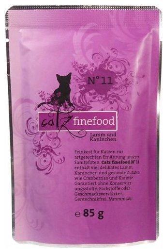 catz finefood Classic No.11 Lamm & Kaninchen 85g
