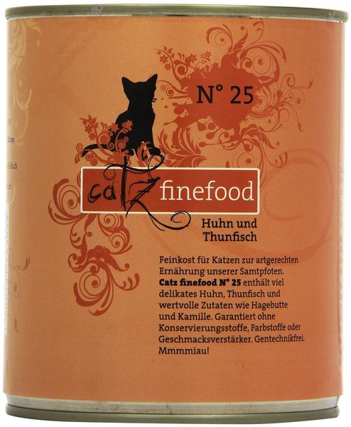 catz finefood Classic No.25 Huhn & Thunfisch 800g