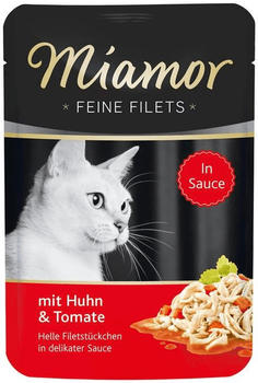 Miamor Feine Filets Huhn & Tomate 100g