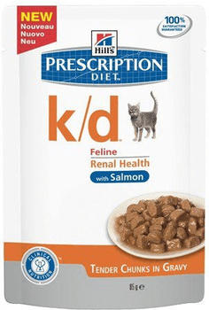 Hill's Prescription Diet Feline k/d Kidney Care Lachs Nassfutter 85g