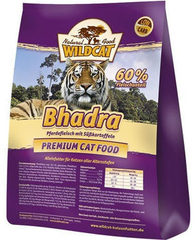 Wildcat Natural Food Bhadra Pferdefleisch mit Süßkartoffeln 500g