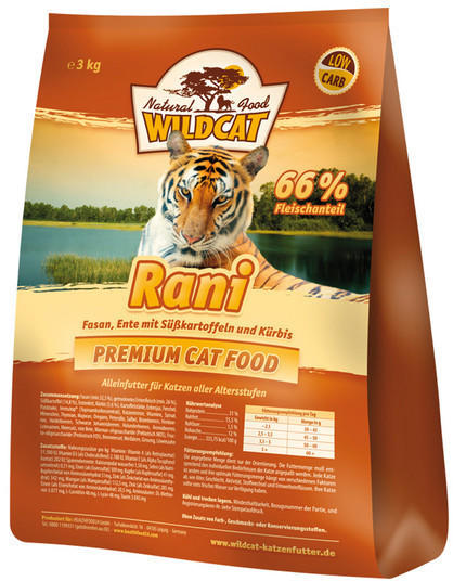 Wildcat Cat Rani mit Fasan & Ente 3kg