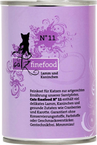 Catz finefood Classic No. 11 Lamm & Kaninchen 6 x 400 g