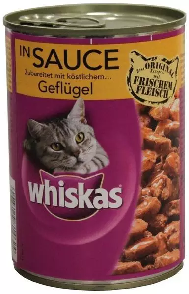 Whiskas Geflügel in Sauce 400g