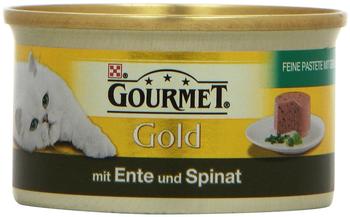 Gourmet Gold Feine Pastete Ente & Spinat 12 x 85 g