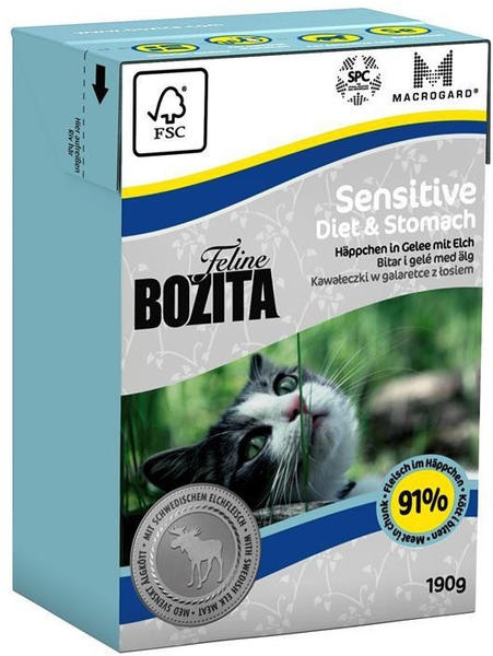 Bozita Feline Diet & Stomach Sensitive 190g