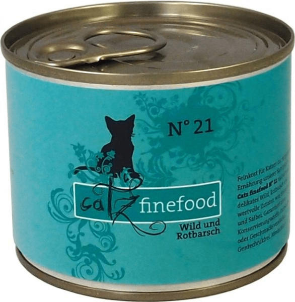Catz finefood No.21 Wild & Rotbarsch 200g