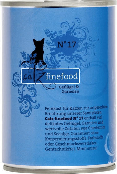 Catz finefood No. 17 Geflügel & Garnelen 400 g