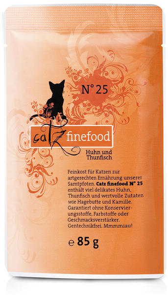 catz finefood Classic No.25 Huhn & Thunfisch 85g
