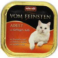 animonda vom Feinsten Nassfutter Katze, Adult, Mixpaket 32x100g Gefl&uuml;gel...