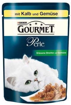 Purina Perle Erlesene Streifen Kalb & Gemüse 24 x 85 g