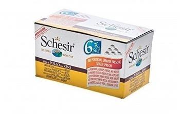 Schesir Feline Adult Wet Chicken Fillets with Ham (6x50g)