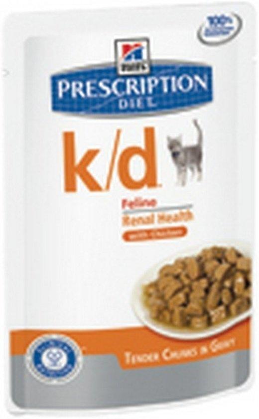 Hill's Prescription Diet Feline Kidney Care k/d Huhn Nassfutter 85g Test  TOP Angebote ab 1,93 € (Oktober 2023)