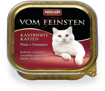 Animonda vom Feinsten kastrierte Katzen Pute+Tomate 100g