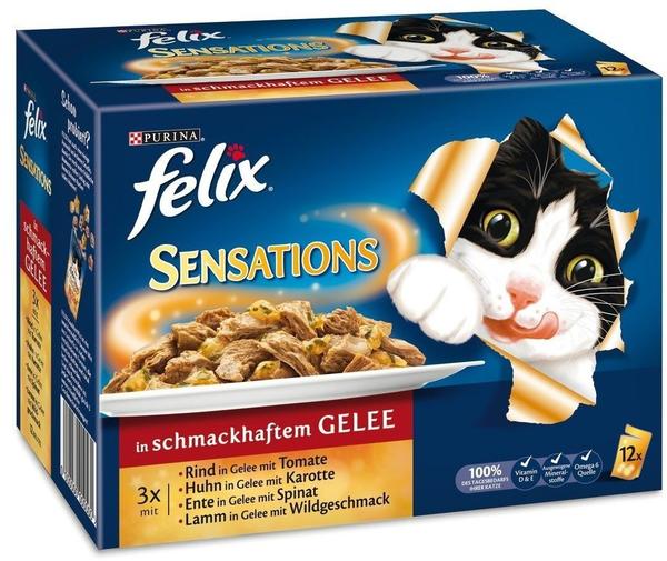 Felix Sensations Fleisch in Gelee 12 x 100 g