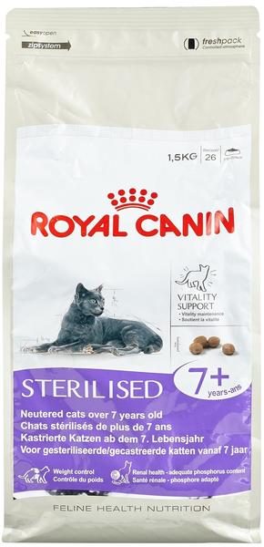 Royal Canin Feline Regular Sterilised 7+ Trockenfutter 1,5kg