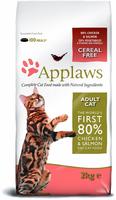 Applaws Trockenfutter Katze Adult Huhn mit Lachs 2 kg, Grundpreis: &euro; 7,- /...