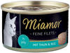 Sparpaket Miamor Feine Filets in Jelly 24 x 100 g - Thunfisch & Reis