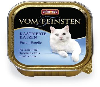 Animonda Vom Feinsten kastrierte Katzen Pute+Forelle 100g