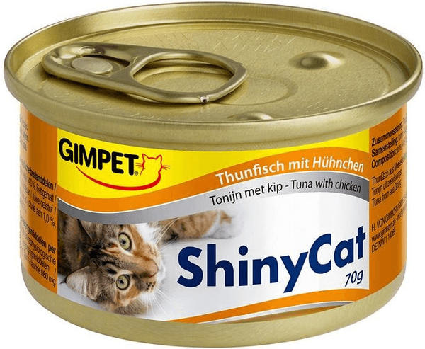 GimCat Shiny Cat in Jelly Thunfisch mit Hühnchen 70g