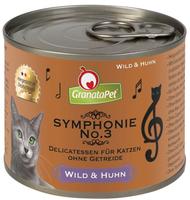 GranataPet Symphonie 6 x 200 g - Wild & Huhn (Katzenfutter), Grundpreis: &euro; 11,83
