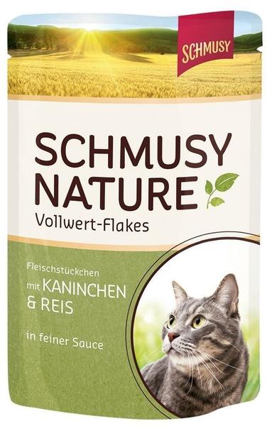 Schmusy Nature Vollwert-Flakes Kaninchen & Reis