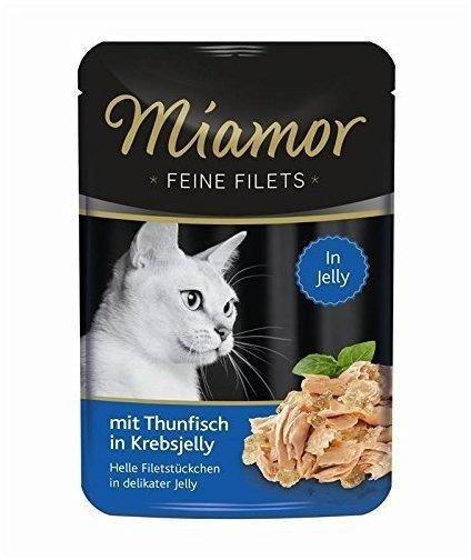 Miamor Feine Filets Thunfisch in Krebsjelly 24 x 100 g