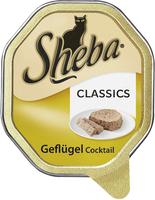 Sheba Classics in Pastete mit Gefl&uuml;gel Cocktail 85 g, Grundpreis: &euro; 8,12...