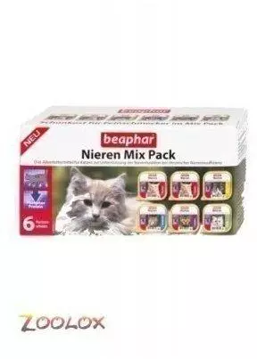 Beaphar Nieren-Diät-Mix-Pack (6x6x100g - 36 x 100g)