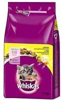 Whiskas&reg; Beutel Trocken Junior Mit Huhn 1,9 Kg 1,9 Kg Trockenfutter Katze