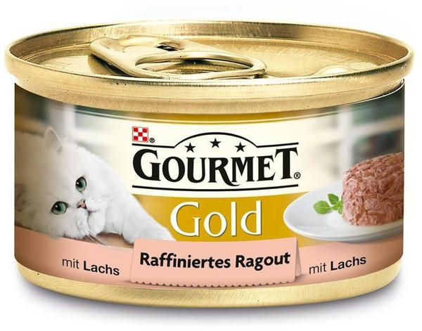 Gourmet Gold Raffiniertes Ragout Lachs 85g