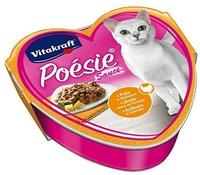 Vitakraft Po&eacute;sie Cr&eacute;ation 15 x 85 g - Pute in K&auml;sesauce (Katzenfutter),