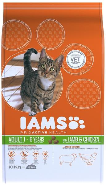 IAMS for Vitality Adult Lamm Katzenfutter 10kg