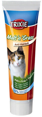 Trixie Malt'n'Grass Anti-Hairball 100g