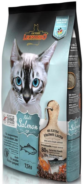 LEONARDO Cat Food Adult Katze Salmon GF Trockenfutter 7,5kg Test TOP  Angebote ab 49,97 € (März 2023)