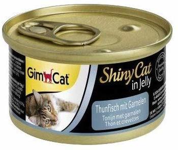 GimCat ShinyCat Jelly Thunfisch und Garnelen 6 x 70 g