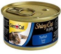 GimCat ShinyCat Jelly 6 x 70 g - Hühnchen