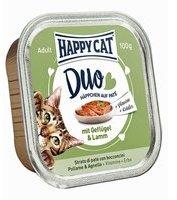 HAPPY CAT Duo Paté auf Häppchen Gefl.&Lamm & Lamm 100 g