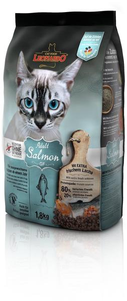 LEONARDO Cat Food Adult Katze Salmon GF Trockenfutter 1,8kg