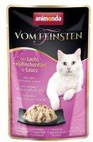 Animonda Vom Feinsten Katze Nassfutter in Sauce Lachs und Huhn 50g