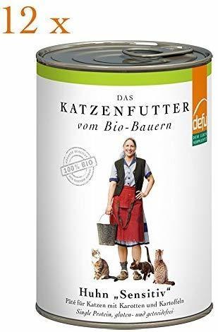 Defu Das Katzenfutter vom Bio-Bauern Huhn Sensitiv Test | schon ab 2,29€  auf Testbericht.de